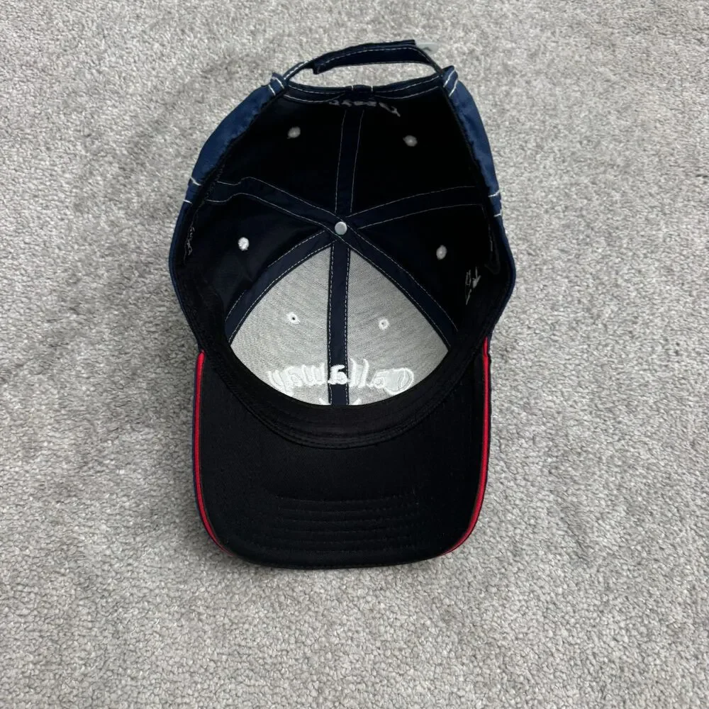 Callaway Tour Authentic Big Bertha Odyssey XR Golf Hat Mens Navy Blue Adjustable